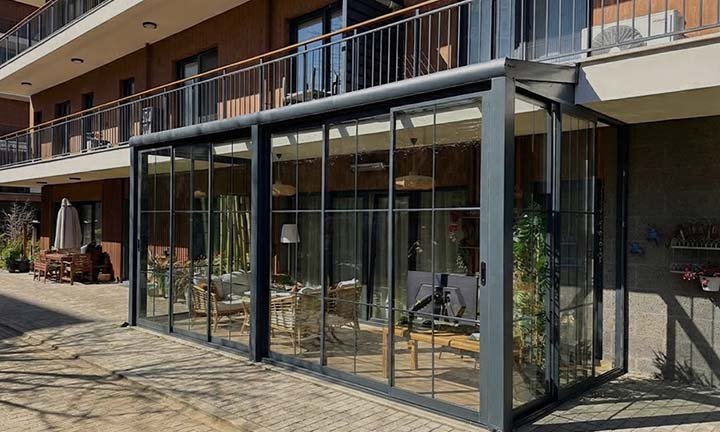 Kış bahçesi pergola ve cam sistemleri